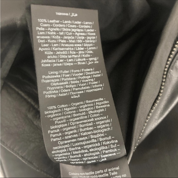 Aligne Leather Trousers Pants Slacks Gellar UK 12 US 8 high rise straight 31 ins - Picture 10 of 15